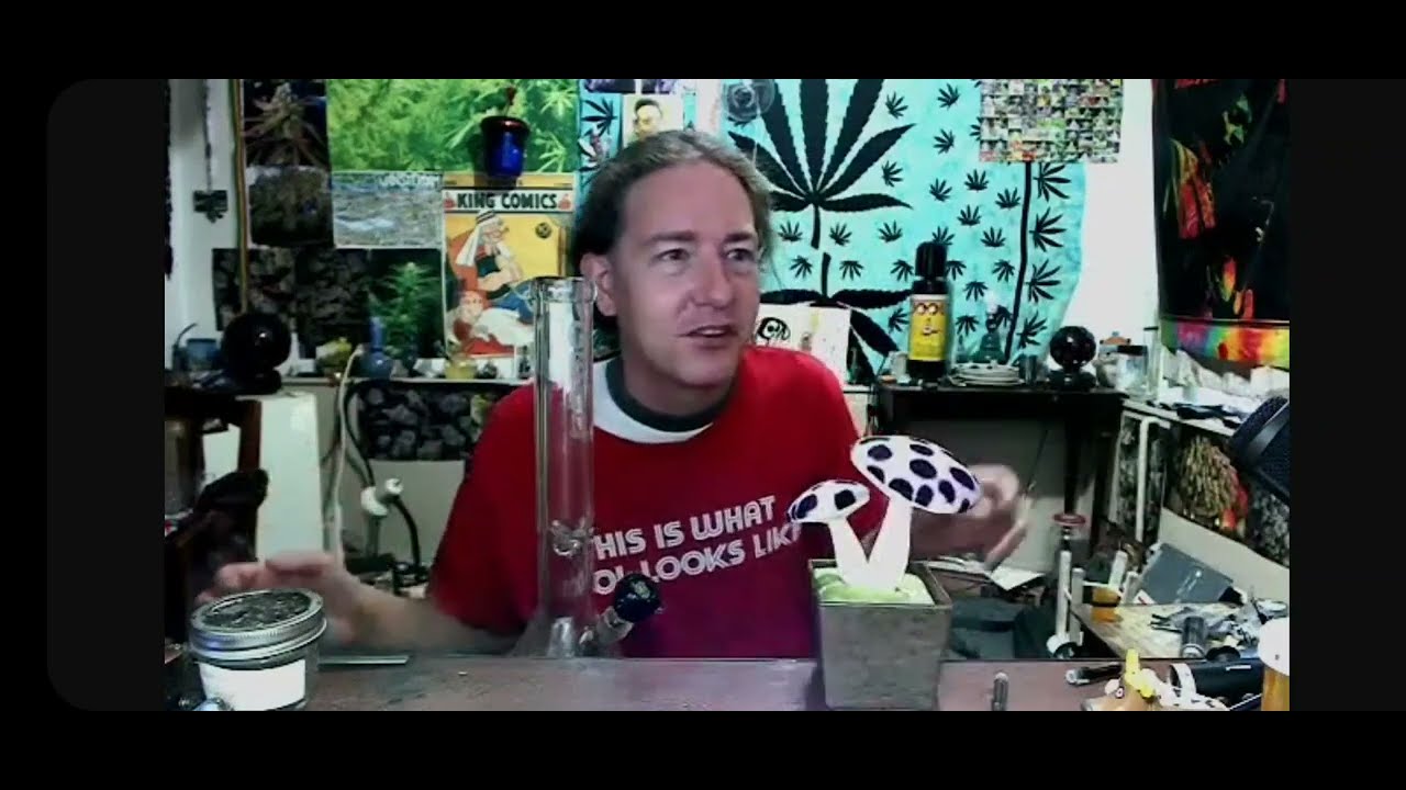 Daily Bong Hits With Marijuana Man