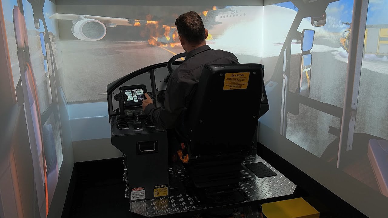 CYBERDRIVE Aircraft Rescue and Fire-Fighting Simulators (ARFF Simulators)