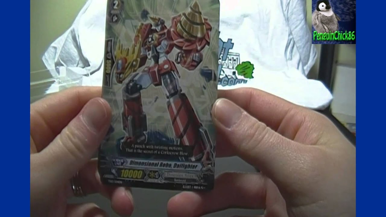 Cardfight Vanguard TD12 Dimensional Brave Kaiser Deck Opening