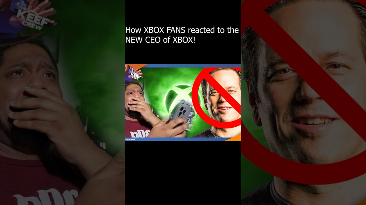 How XBOX FANS reacted to the NEW CEO of XBOX! #gaming #xbox #comedy