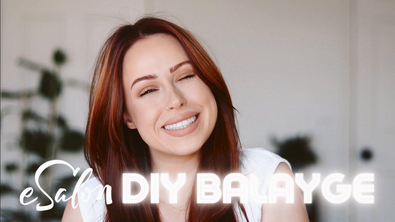 HOW TO: DIY AT HOME BALAYAGE with eSalon (2020) | Rutele