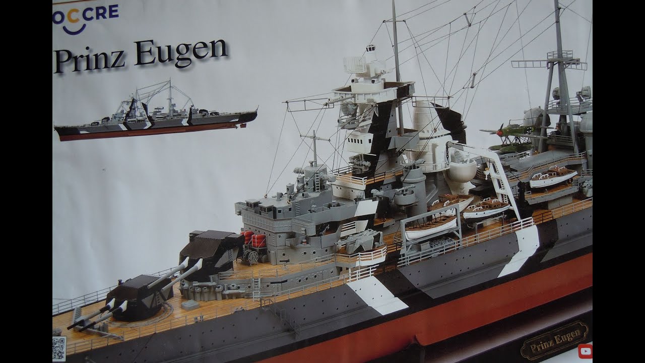 Prinz Eugen, Occre, 1:200