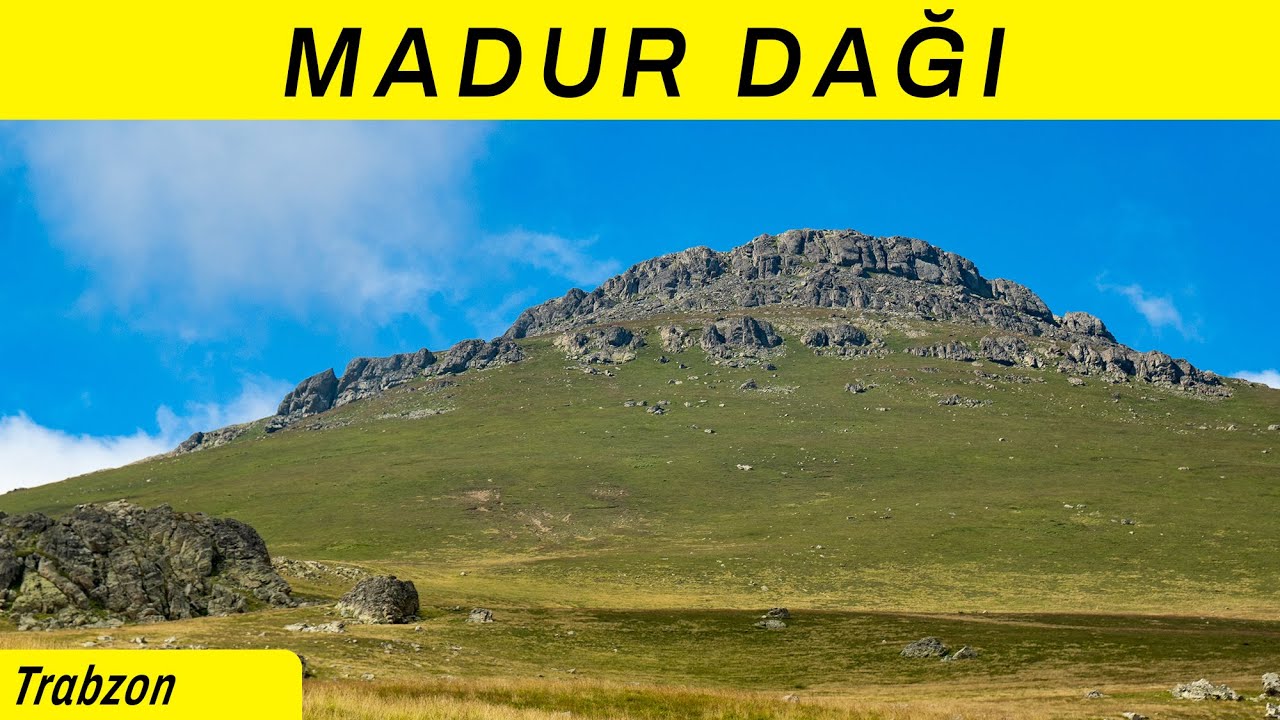 Madur Dağı | Trabzon'un Zirve Noktalarından Biri | 2742m'lik Zirve