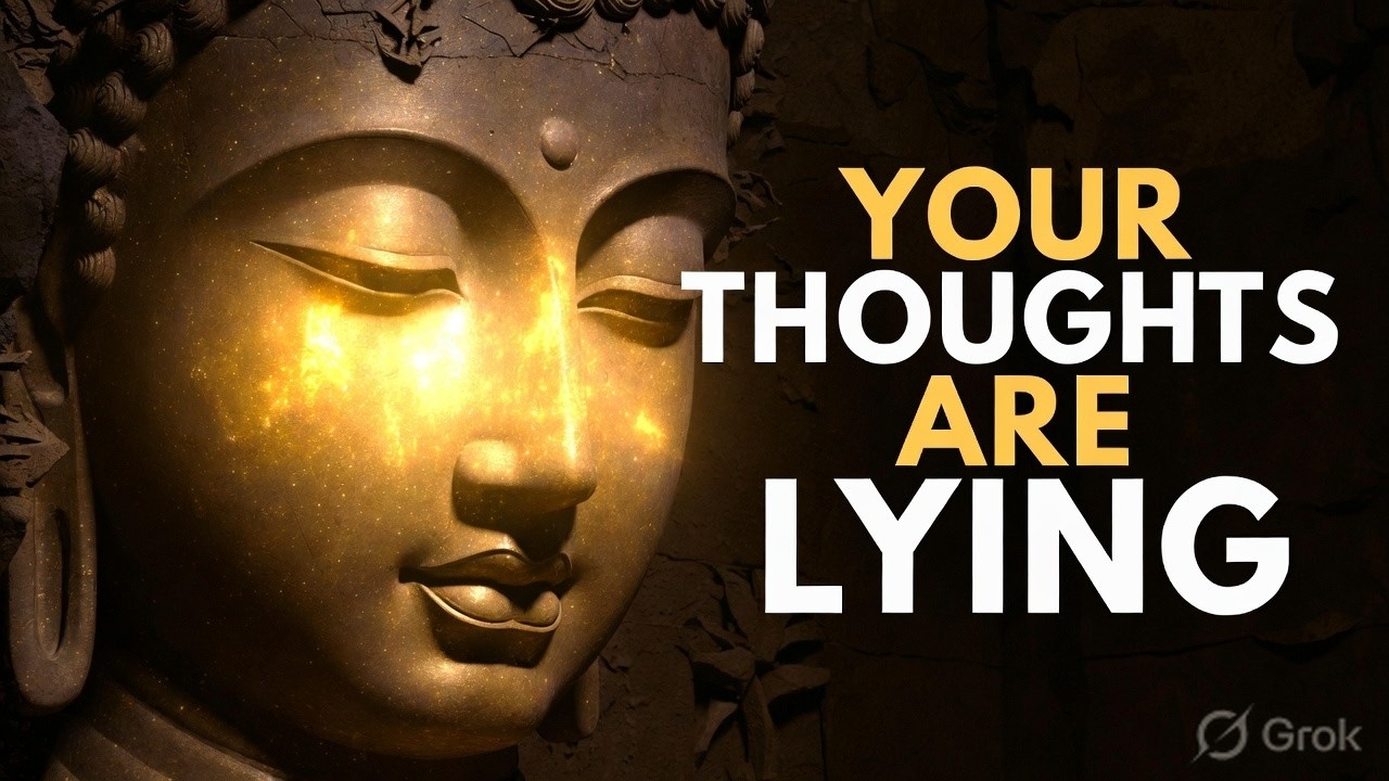 Your Thoughts Are Lying to You | Buddhist Truth About Anxiety | Daily Spark