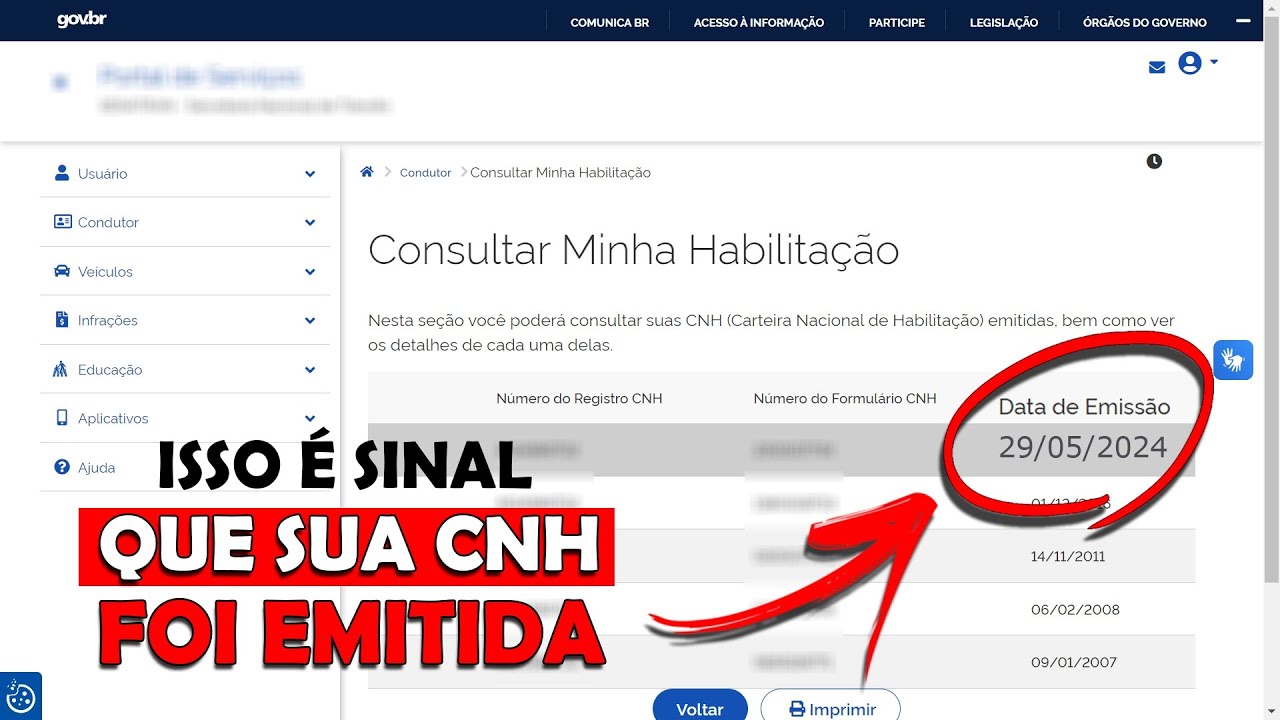 COMO SABER SE A CNH JÁ FOI EMITIDA PELO DETRAN - CNH SAIU, FICOU PRONTA?