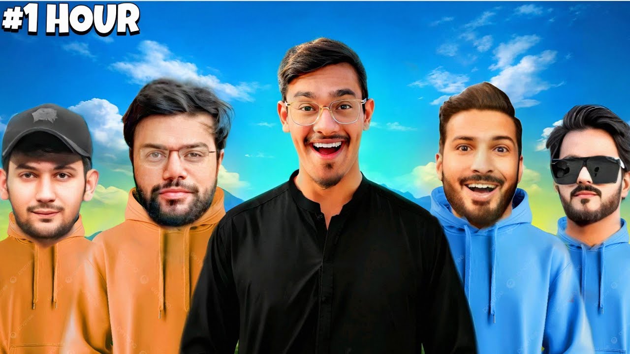 1 HOUR 10 YOUTUBERS IS IT POSSIBLE? 🤯🔥| THIS GOT INSANE 😱 |