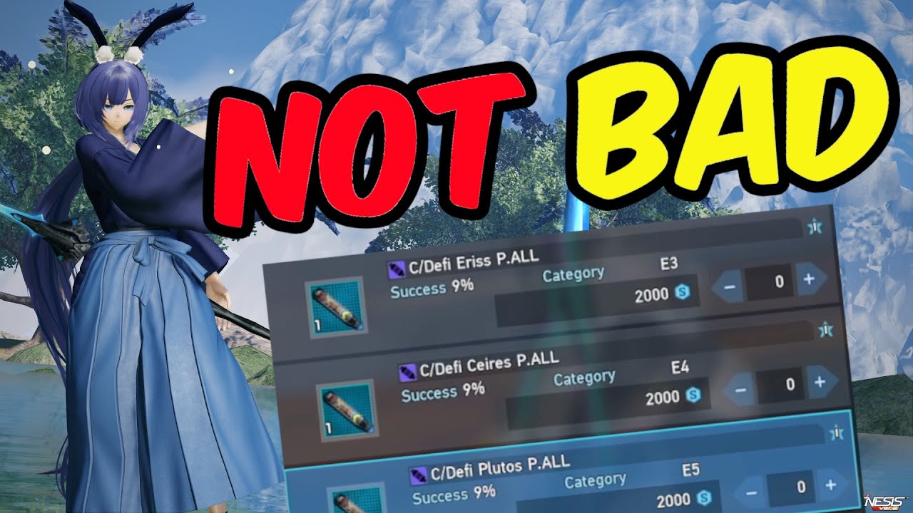 [PSO2:NGS] Event Shop is Pretty Good!