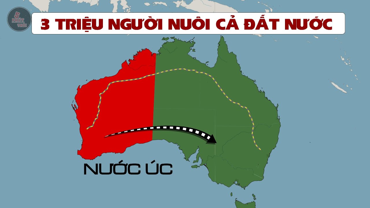 TẠI SAO 3 TRIỆU NGƯỜI Ở TÂY ÚC CÓ THỂ NUÔI CẢ NƯỚC ÚC CHỈ BẰNG ĐẤT HOANG