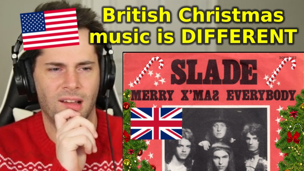 American Reacts to British Christmas Songs