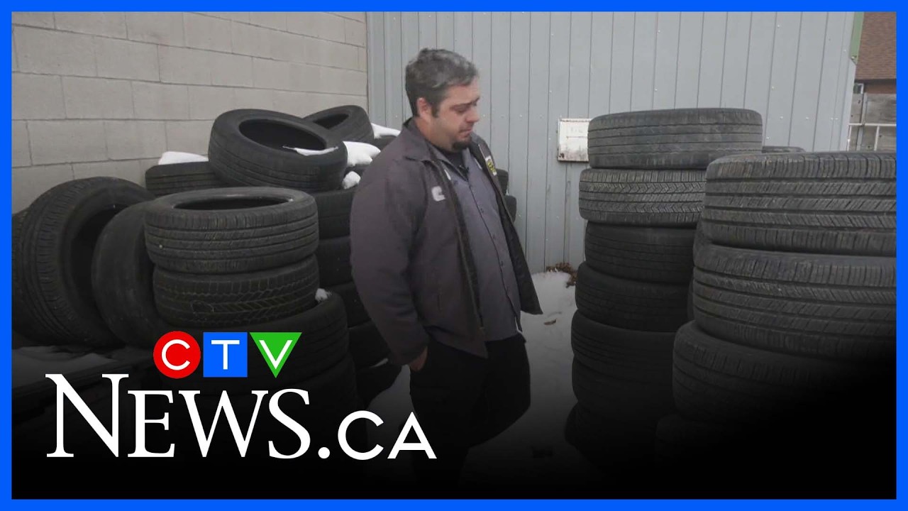 Windsor tire shops warn of growing backlog as pickup delays continue