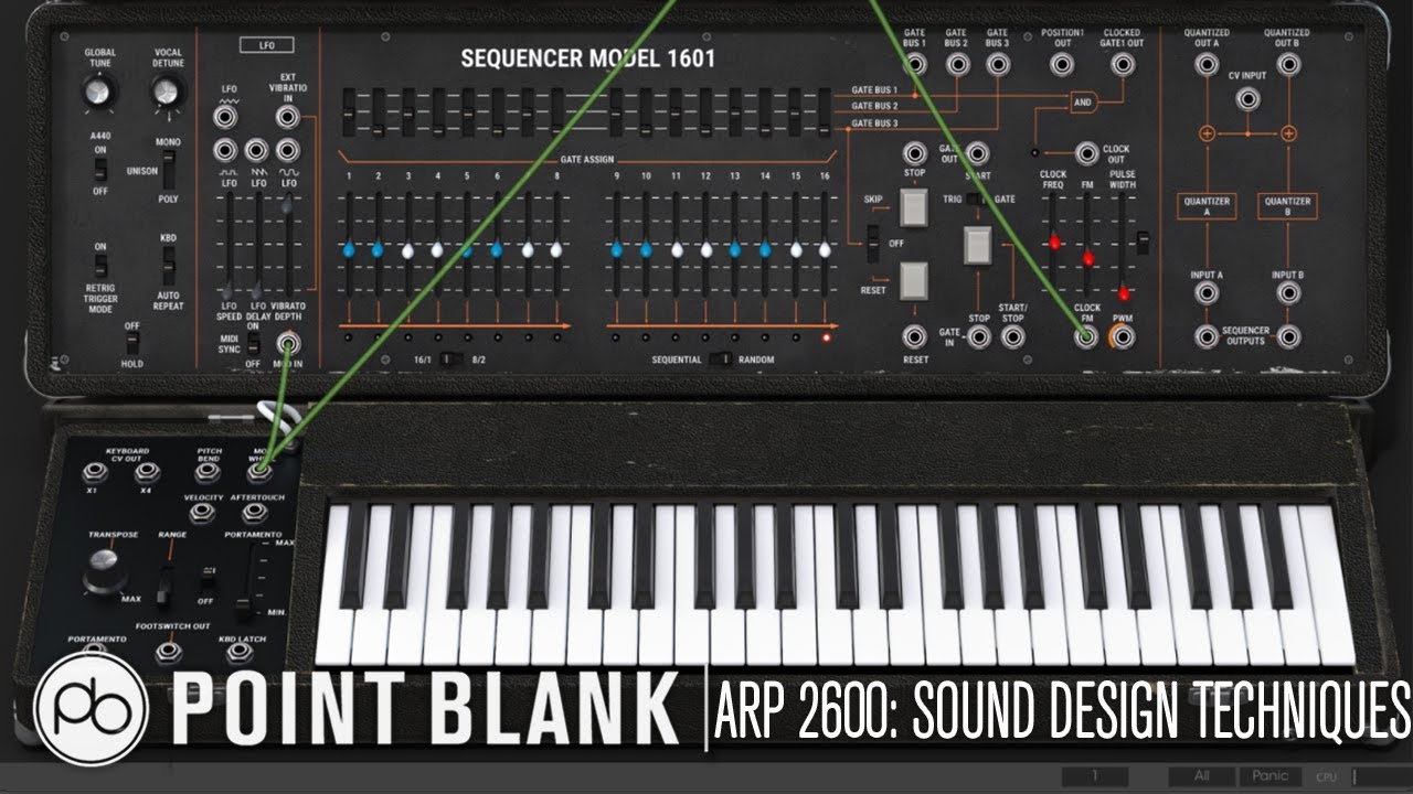 Arp 2600 Arturia Modular ARP 2600 Учебное пособие — Часть 2: Методы звукового дизайна