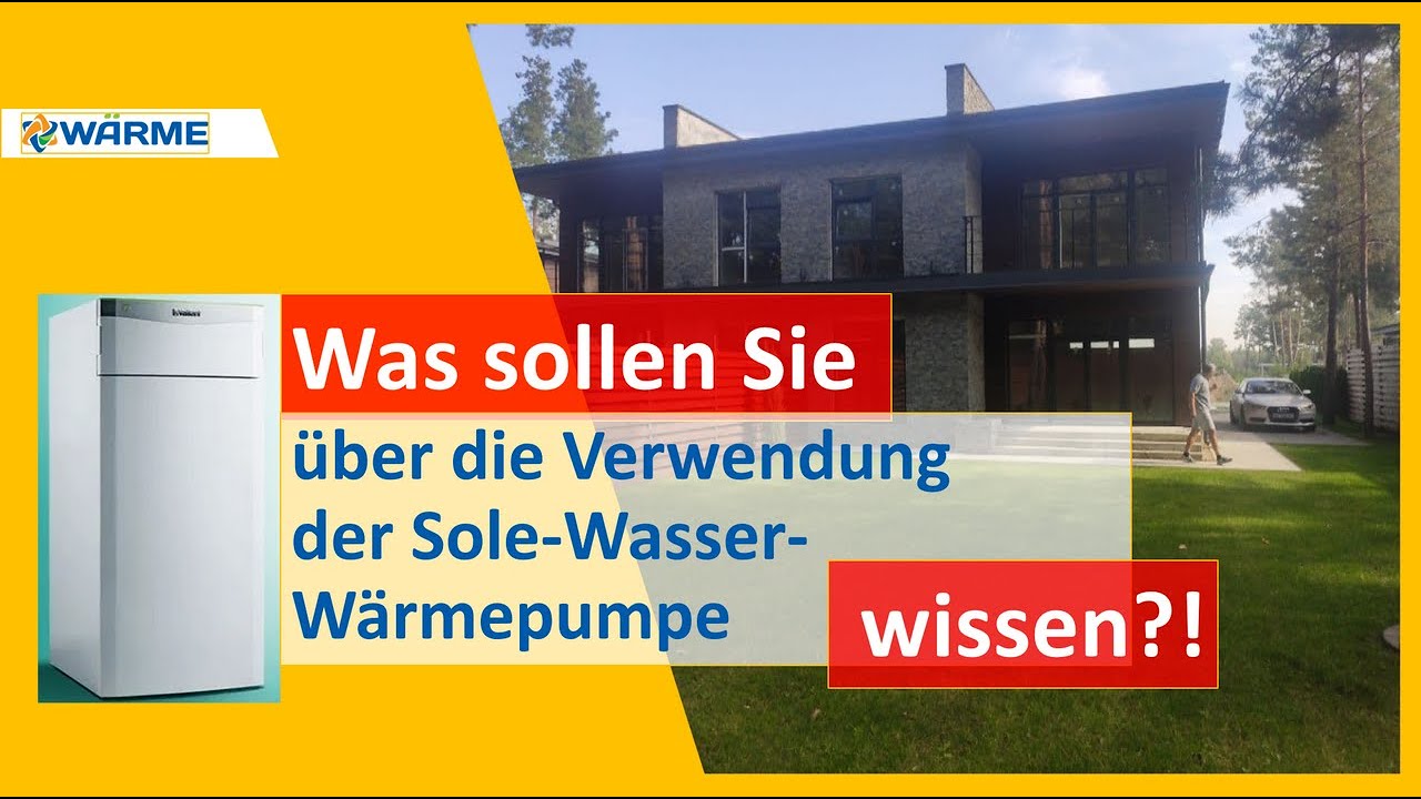 Umsetzung der Sole-Wasserwärmepumpe Vaillant FlexoTherm