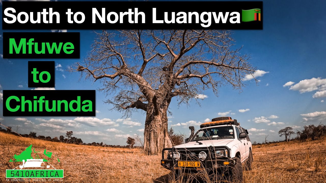 Driving from South to North Luangwa | Mfuwe to Chifunda | Zambia🇿🇲