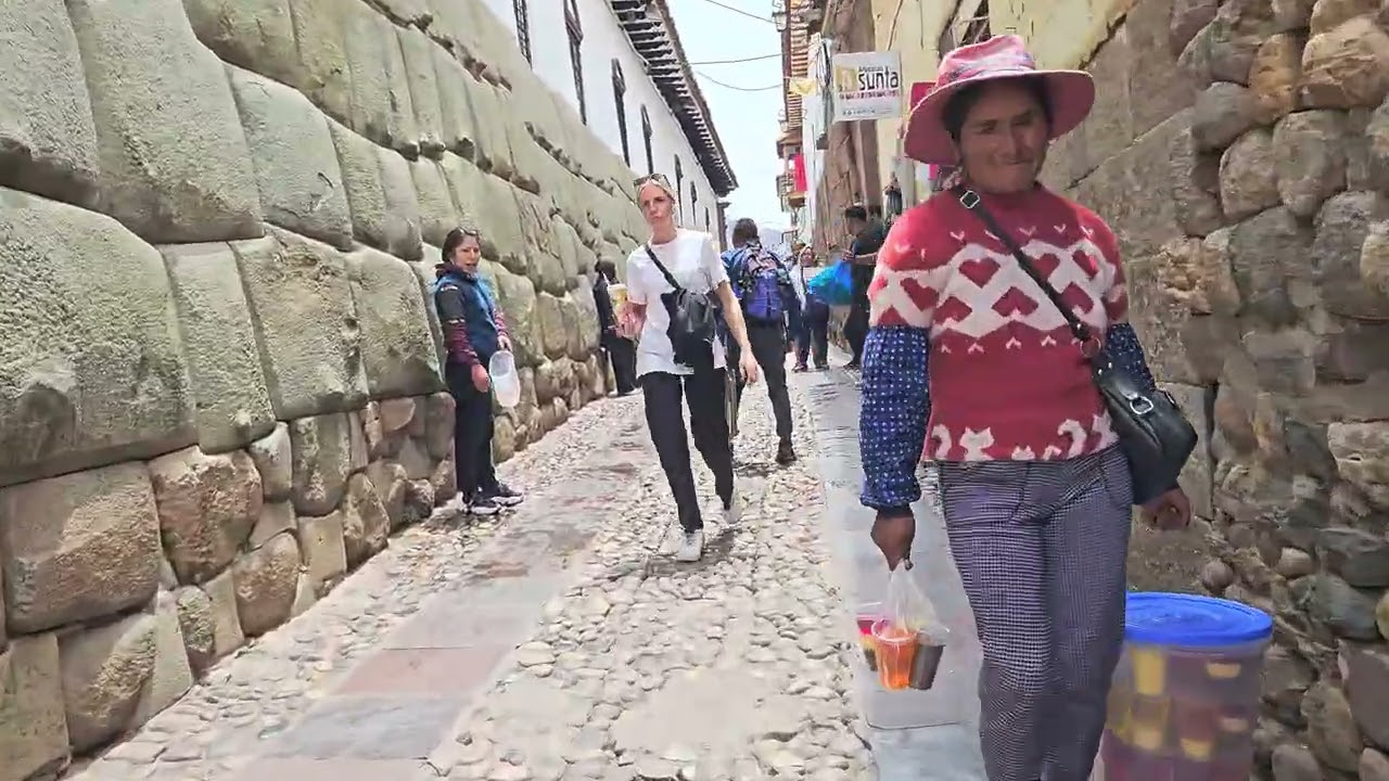 4k Peru Cusco San Blas 5 Minutes Walking Tour