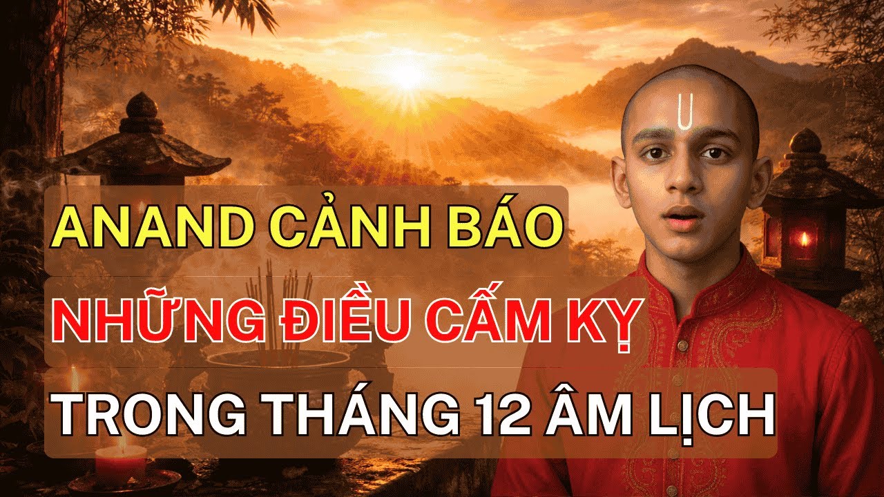 Lời CẢNH BÁO Của Anand Về Những Việc NÊN Và KHÔNG NÊN Làm Trong Tháng 12 ÂM LỊCH