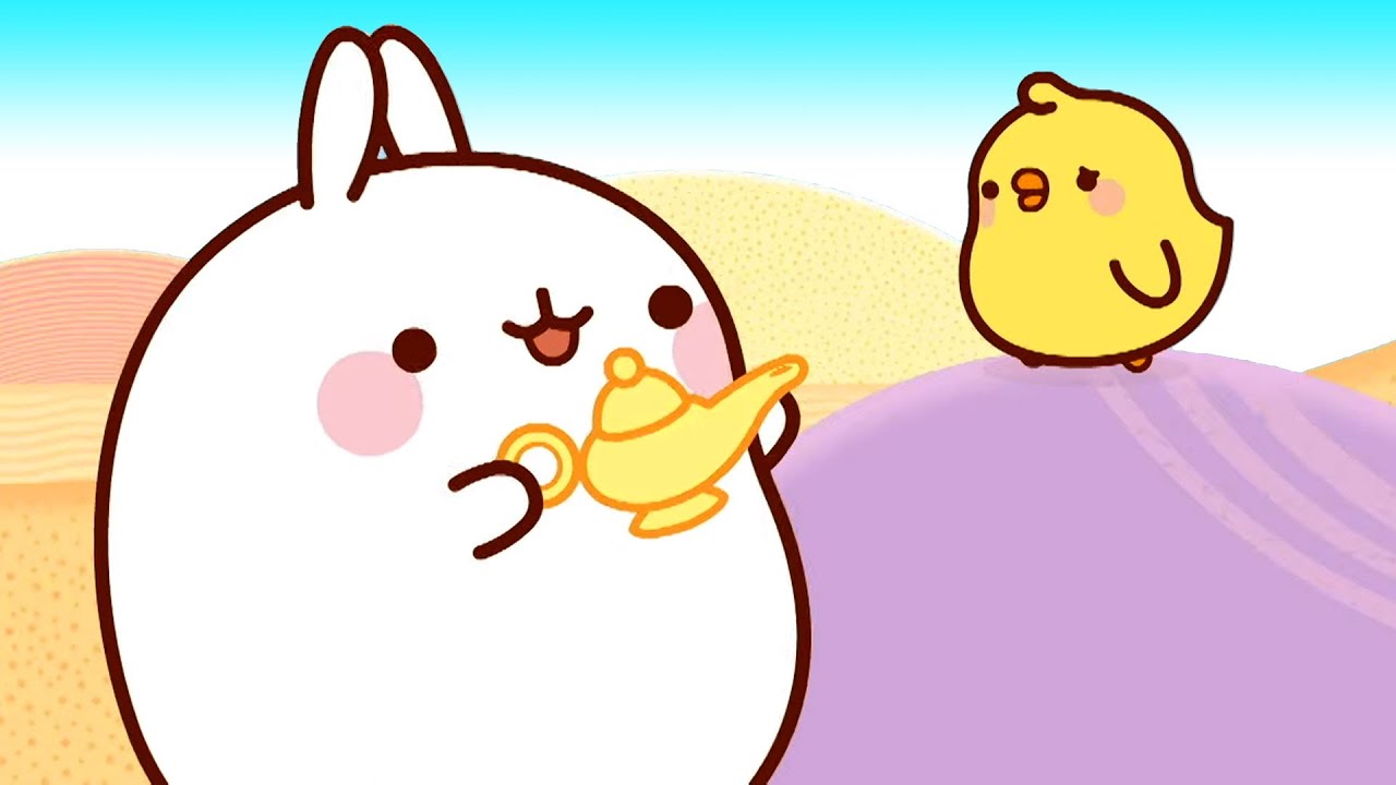 Molang & Piu Piu - The Magic Lamp | Season 03 Episode 08 | Funny Animal Cartoon For Kids
