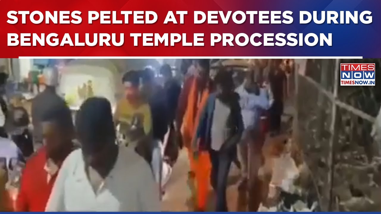 Bengaluru: Stones Pelted At Devotees During Temple Procession, Child Injured, Protest Erupts