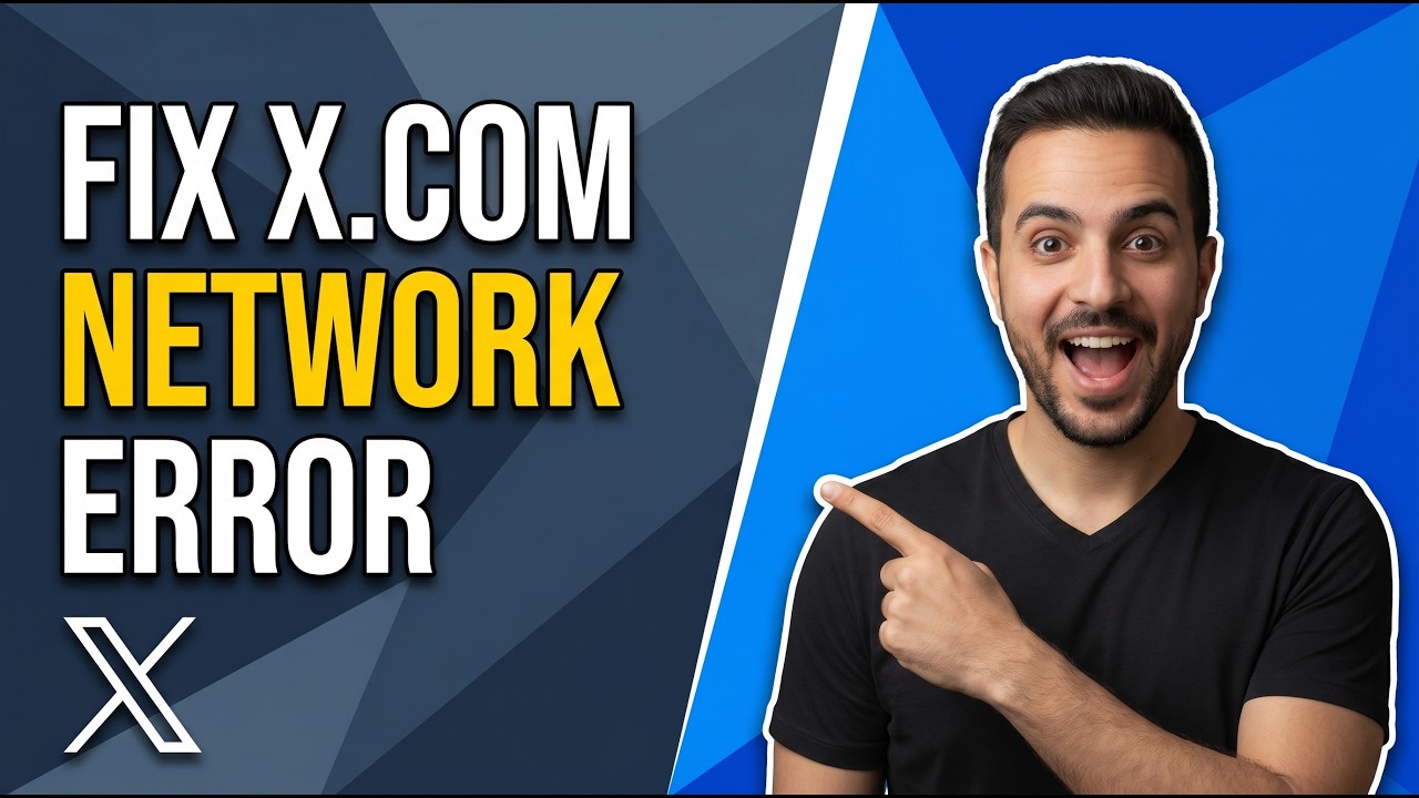 How To Fix X.Com/ Twitter Network Error (Easy Troubleshooting Guide)