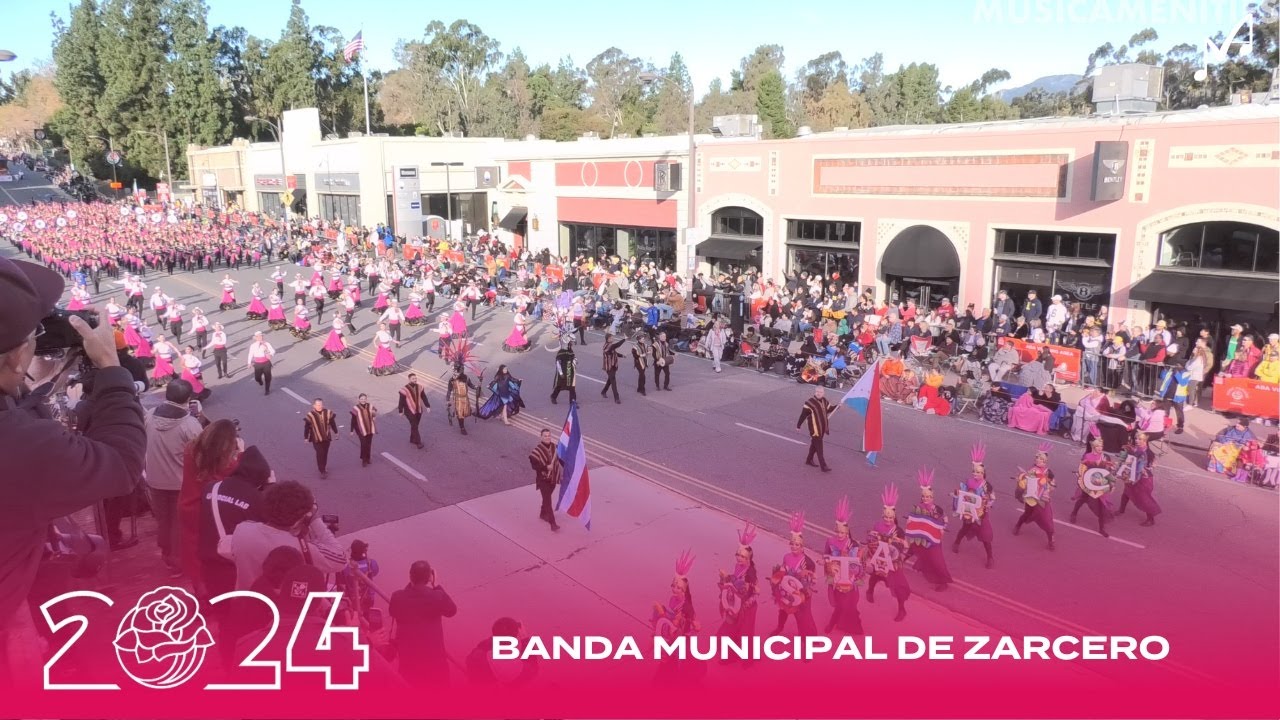 Banda Municipal de Zarcero (Costa Rica) - 2024 Pasadena Rose Parade