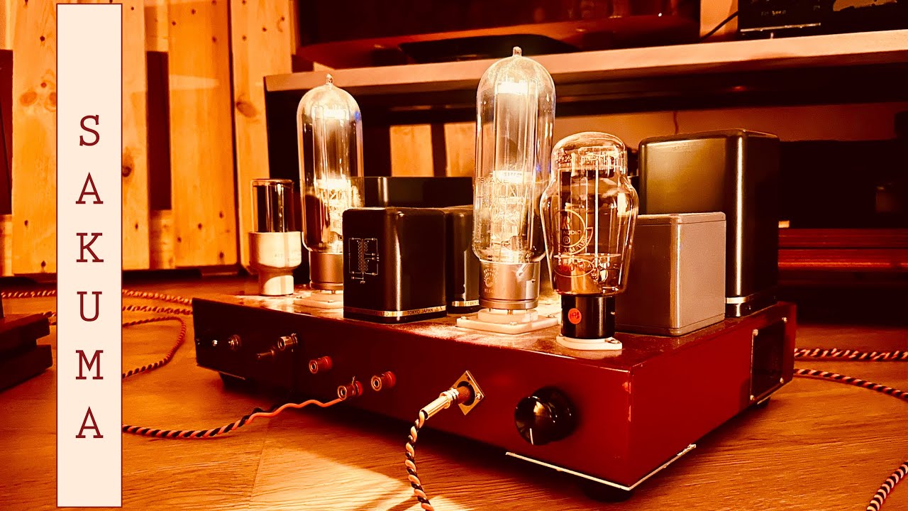 Susumu Sakuma: finali di potenza o opere d'arte?300B e push-pull di 845. [audiophile hi-fi high-end]