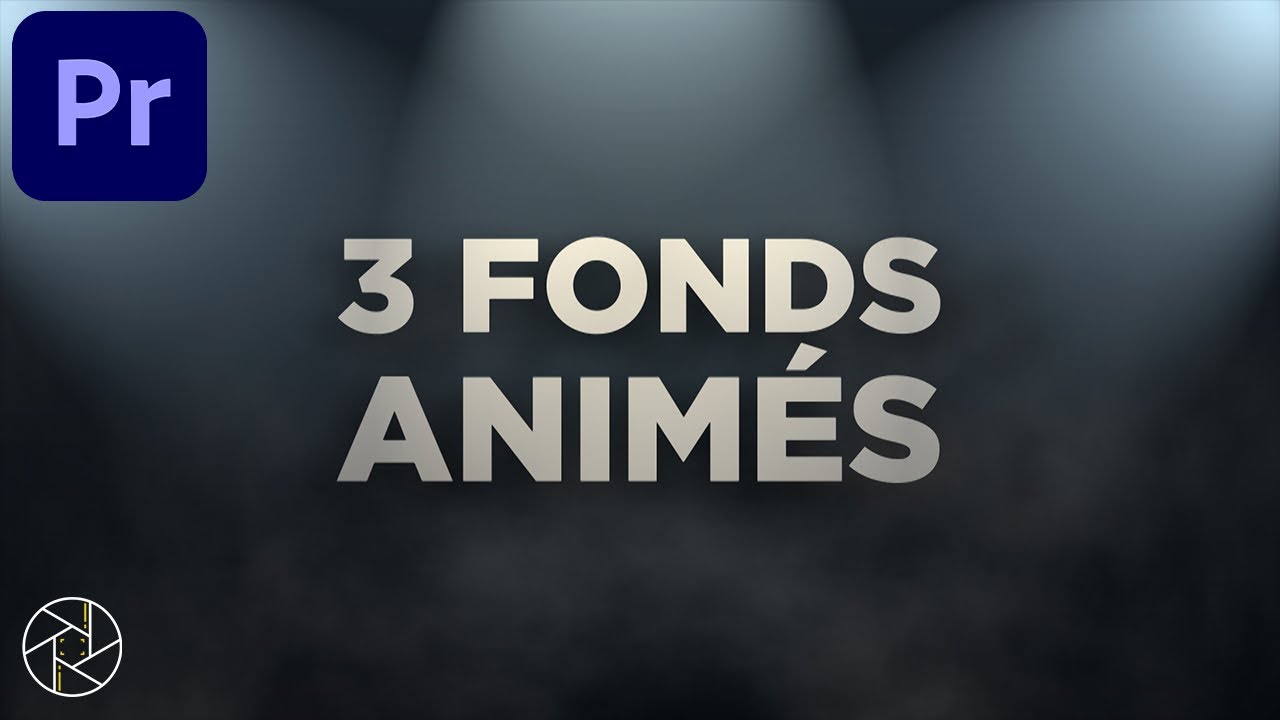 3 FONDS ANIMÉS POUR DES JINGLES (premiere pro)