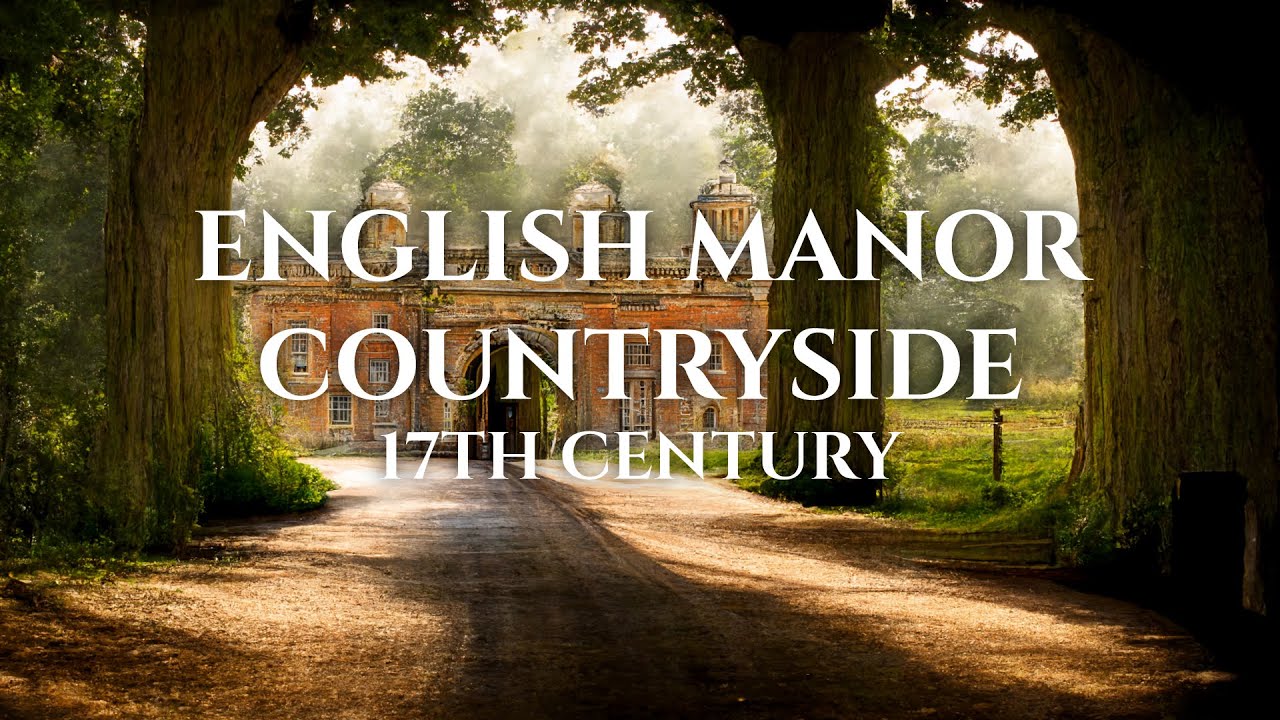 Relaxing Ambience 17th Century English Countryside | Sleep Study Anxiety Relief Concentration