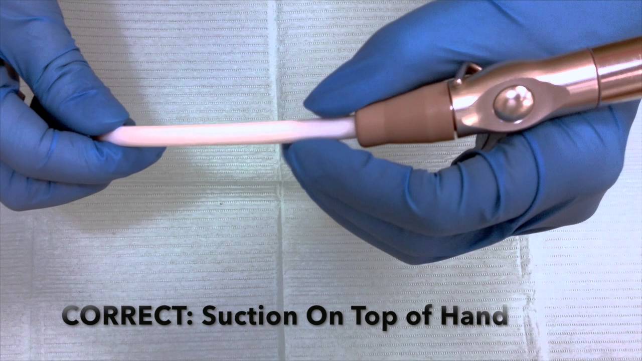The Ergonomically Correct Way to Hold a Suction