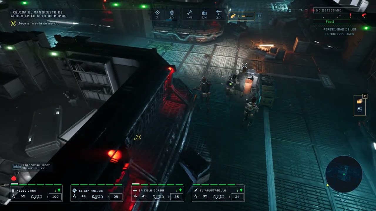 Aliens  Dark Descent Muelles de Berkley sesion 10