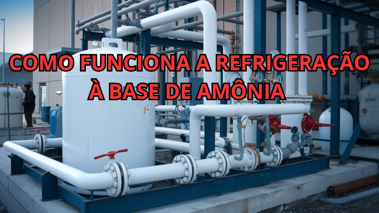 Como Funciona a Refrigeração à Base de Amônia e Onde Ela É Usada 🔧❄️