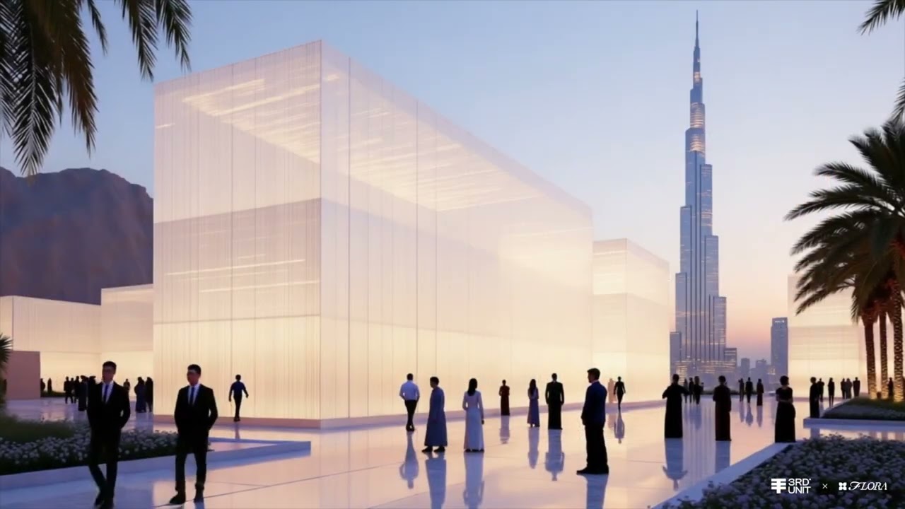 3RD UNIT x FLORA | Dubai AI Week 2025 | Design collaboration