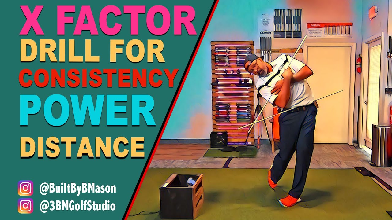Employ The "X Factor Drill" For A Consistent Golf Swing.