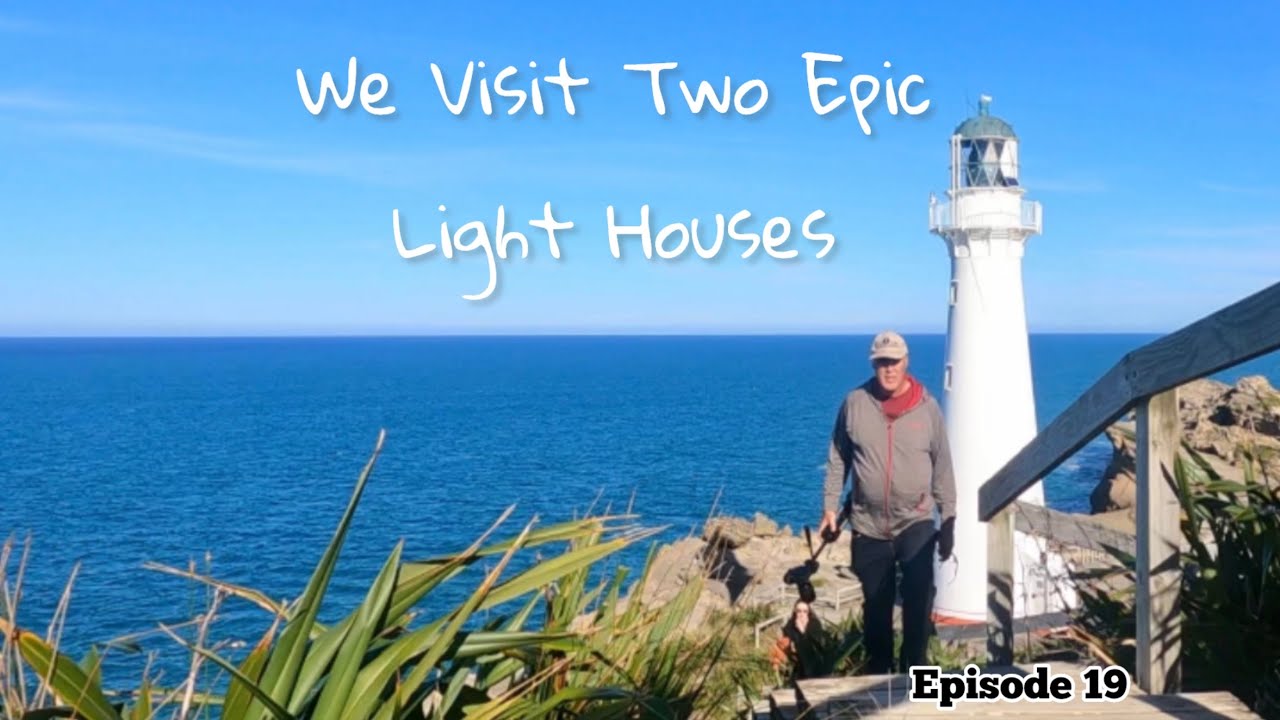 Epic Lighthouses on the Lower East Coast of New Zealand's North Island. Episode 19
