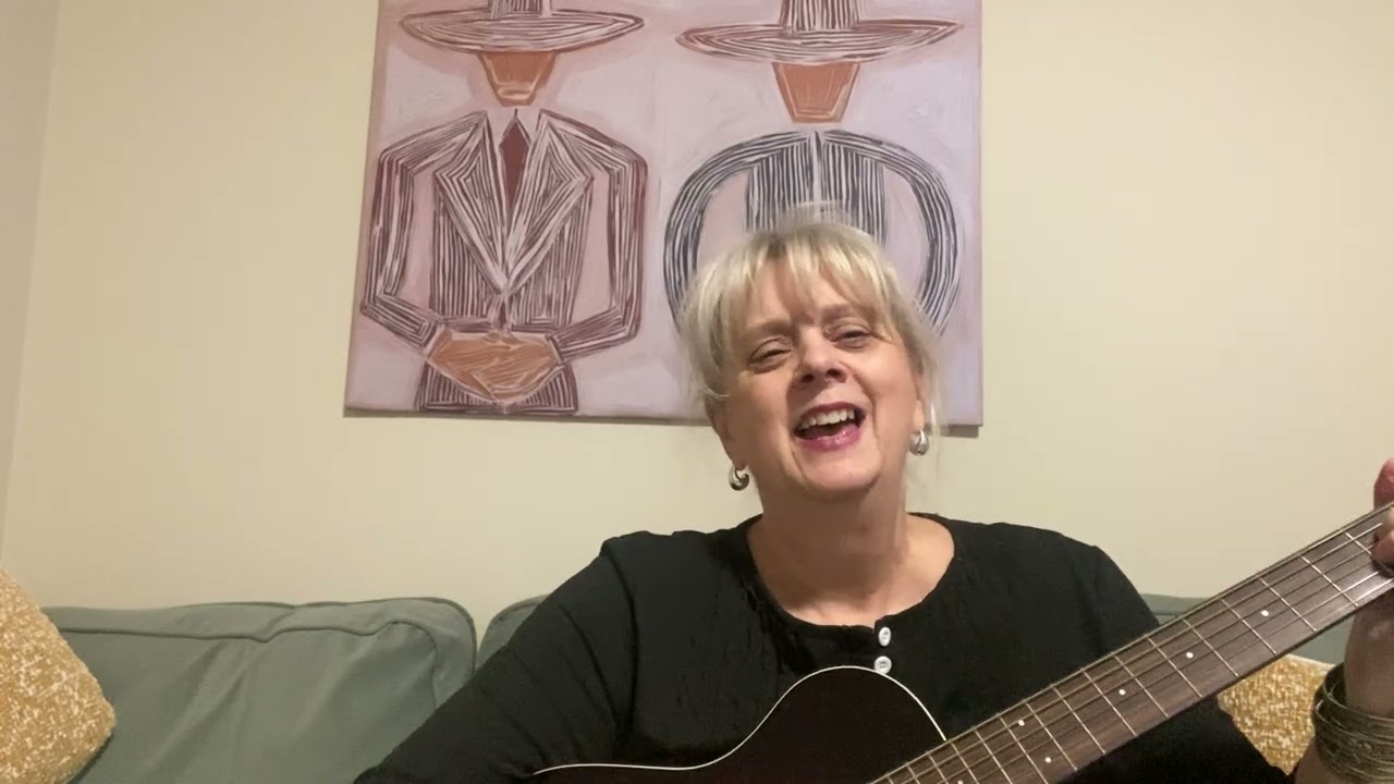 Snowbird Cover of Anne Murray Song. Folk Classic Canadian Tune Retro