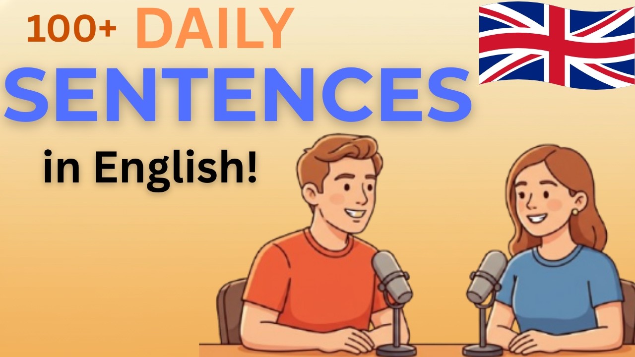 Learn 100+ Daily Routine Phrases in English | Slow Listening Practice beginners.