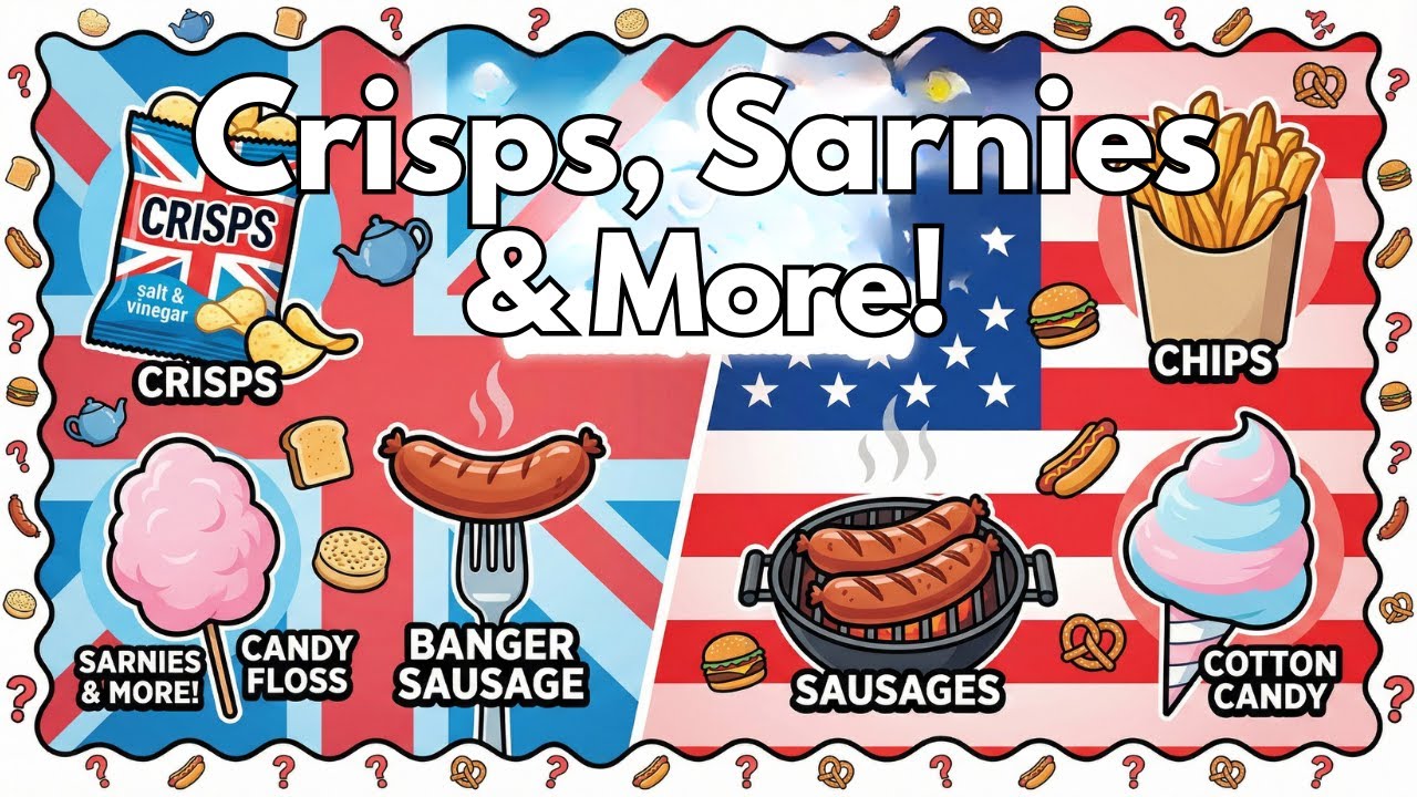 20 British Food Words That Hilariously Confuse Americans