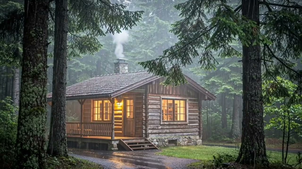 Best Rain In the Forest| Heavy Rain Sound for Deep Sleep | Calm Rain Sounds for Deep Sleep 