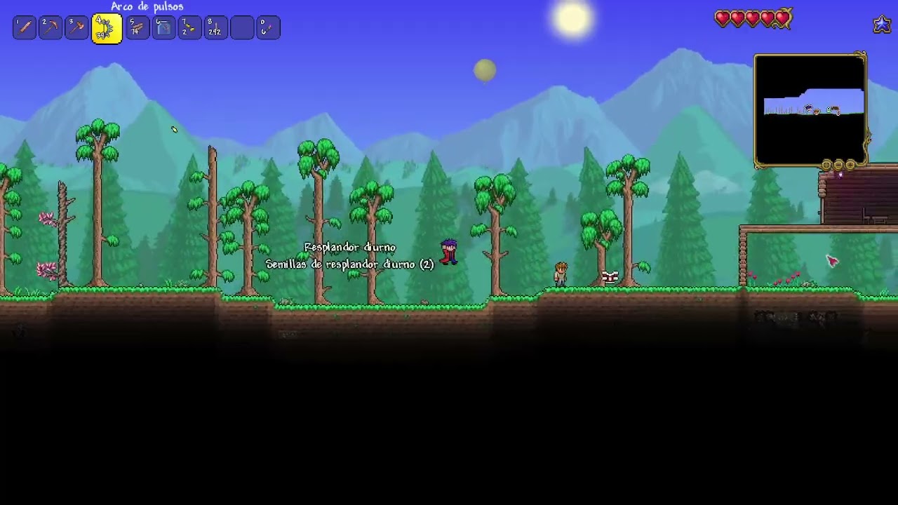 Capitulo 1 Terraria con drops RANDOM
