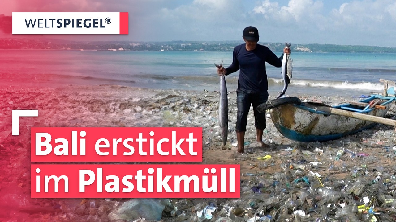 Indonesien: Plastikmeer statt Paradies? | Weltspiegel