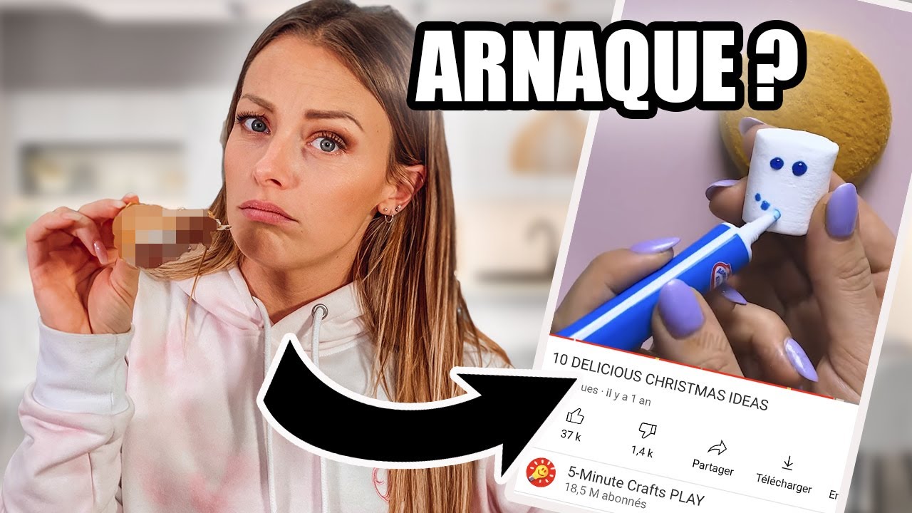 CRASH TEST FOOD HACKS DE NO&Euml;L !! (5 minutes craft une arnaque ?)
