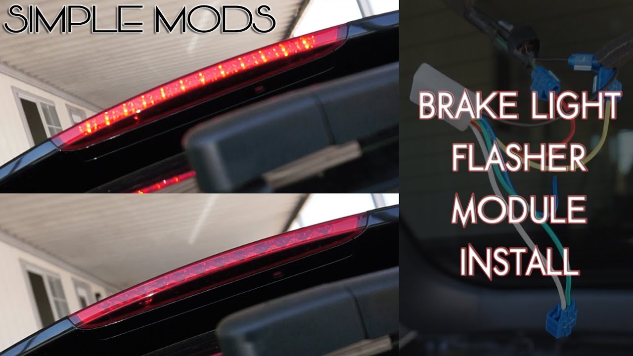 Brake Flasher Install - Simple Mods
