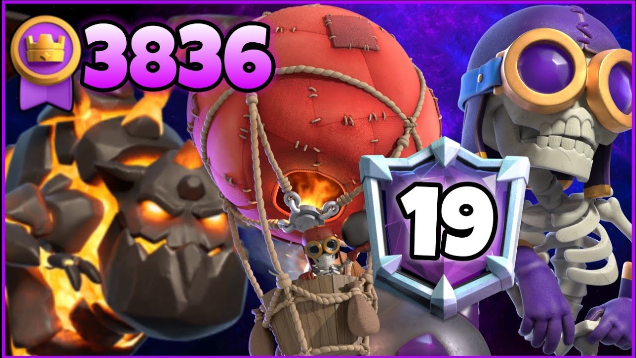 Top 19/3836🥇 with Lava Loon Bomber Deck.!