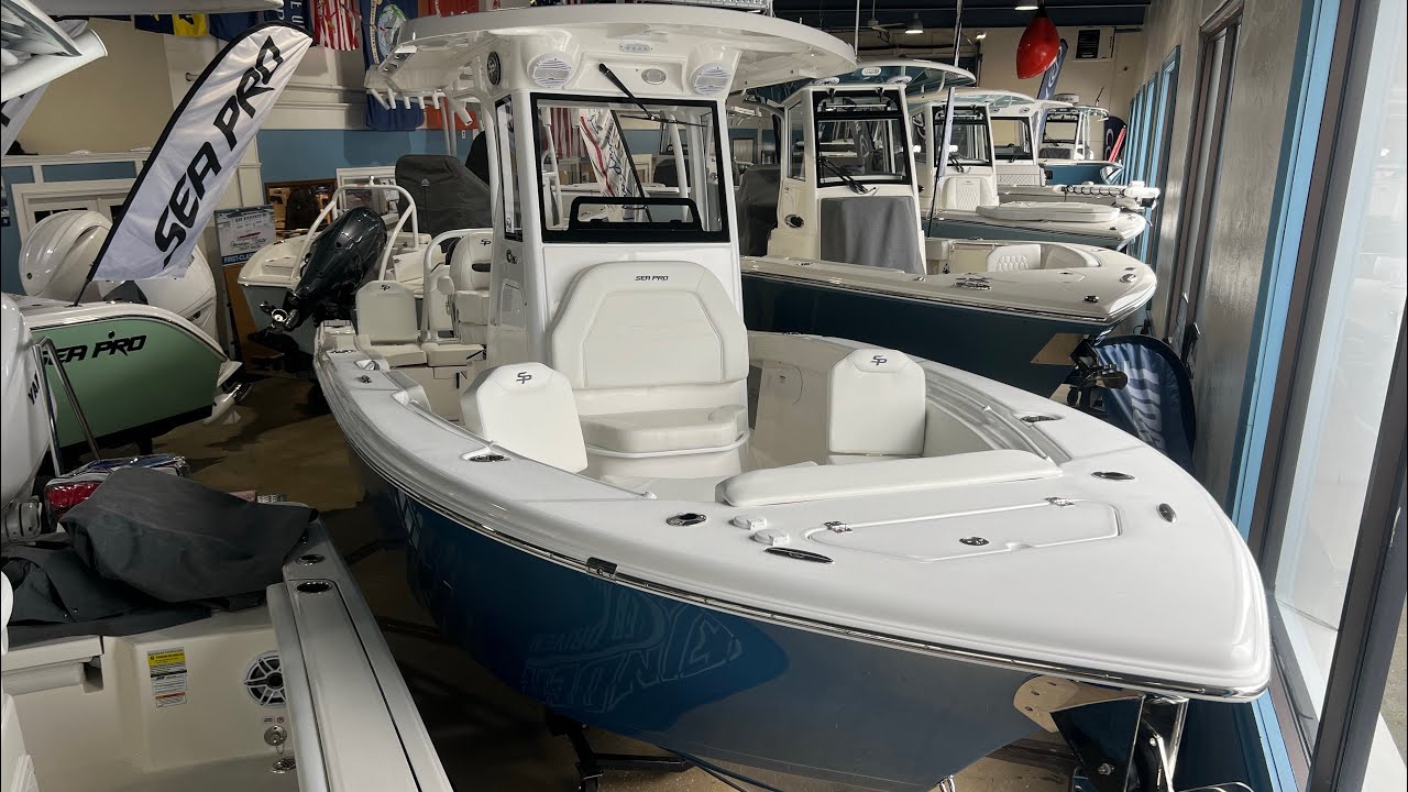 2026 Sea Pro 245 FLX R with Seakeeper Ride!