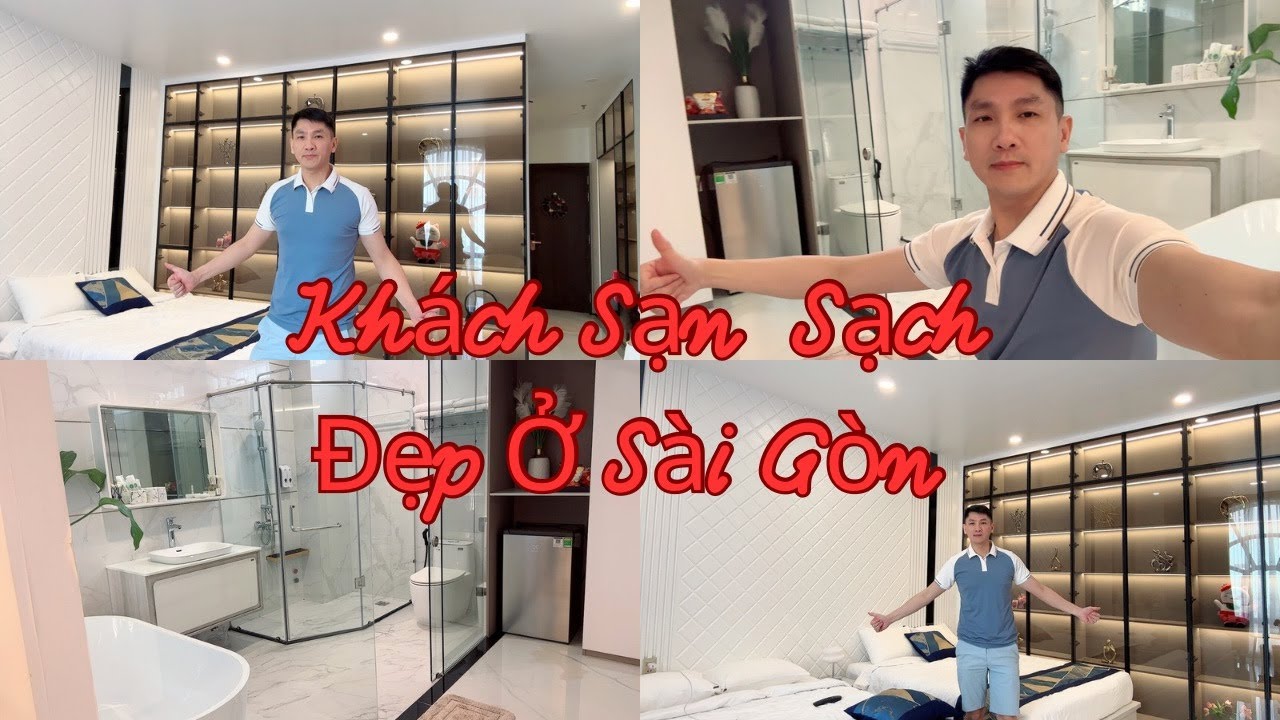 Trãi Nghiệm Khách Sạn Sạch Đẹp Giá Rẻ Ở Sài Gòn/ Căn Phòng Gia Đình Chỉ 40&  Cho Một Đêm