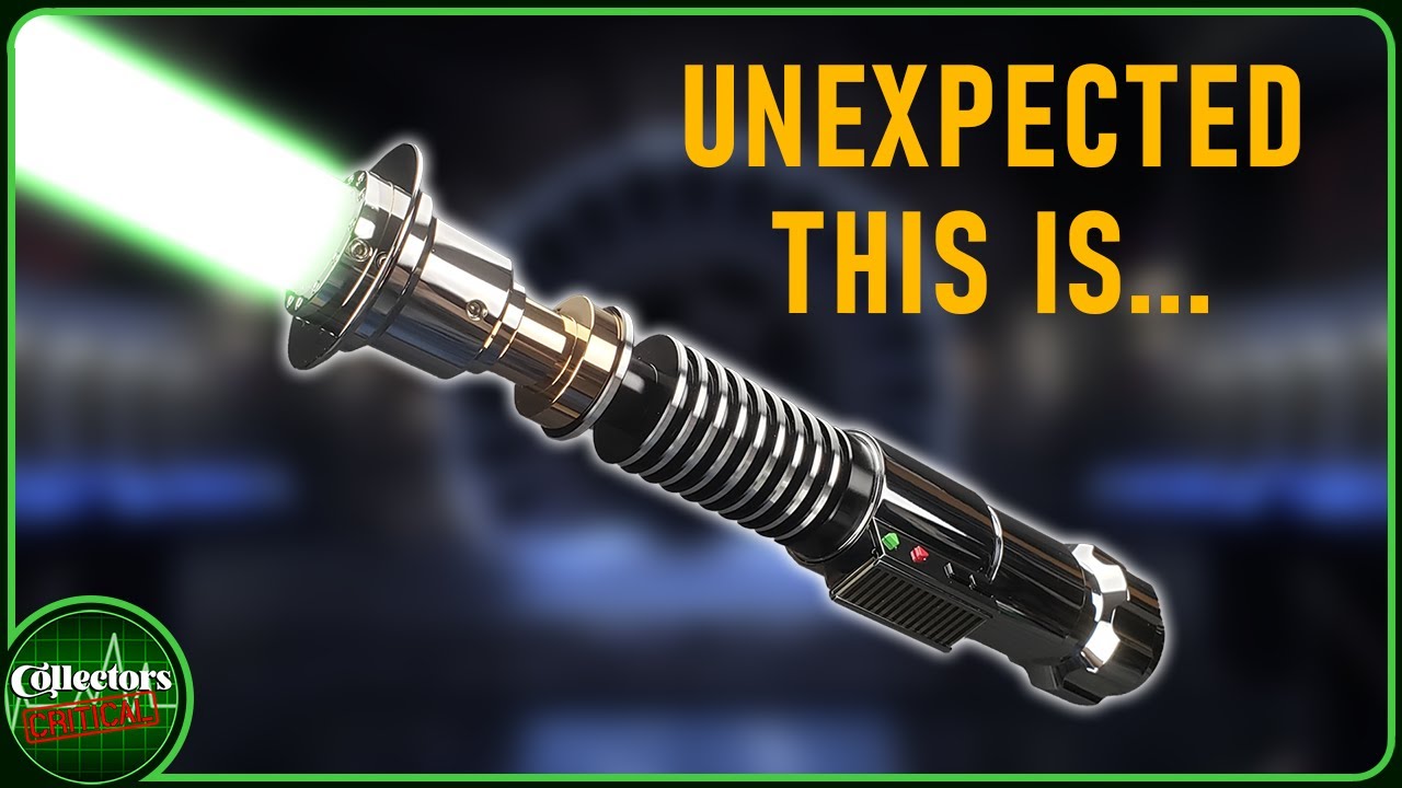 I wasn't ready for THIS...  (Damiensaber Jedi Luke Lightsaber replica review)