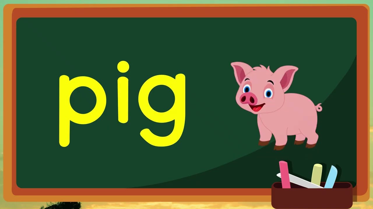 Short Vowel Reading Practice ---- Sound It Out! Simple CVC Reading for Kids ---- Vowel / Ii/