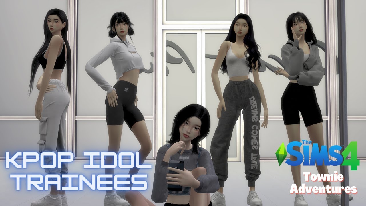 Busking in Hongdae - Korea Save File ep1 - Sims 4 Let's Play