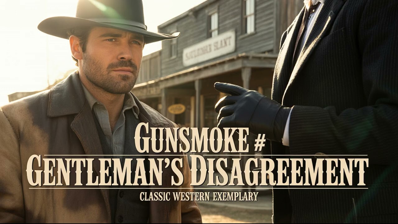 Gunsmoke | Gentleman's Disagreement | Old Time Radio - John Meston, Norman Macdonnel