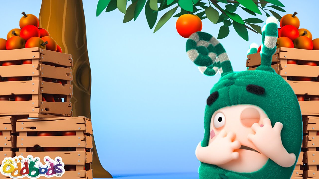 The Shiniest Apple for Zee! 🍎🌟 | Oddbods - Comedy Chaos | Cartoons for Kids
