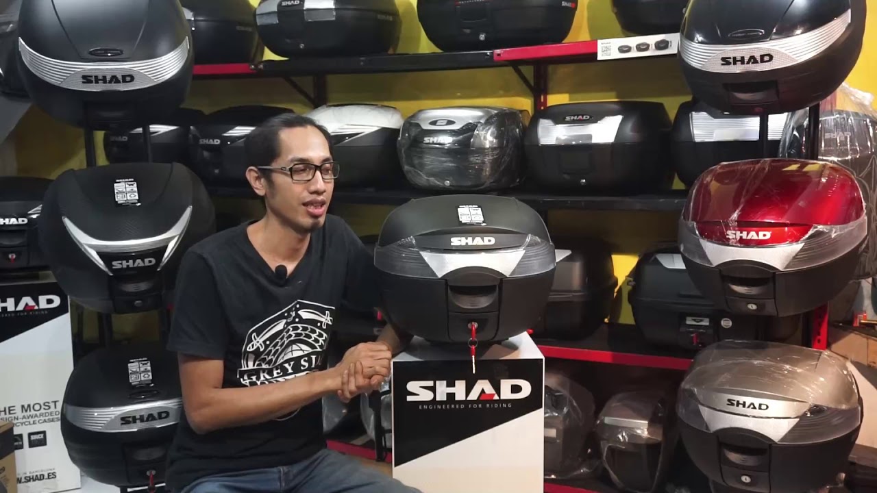 Review Box Motor Box Touring Shad Type SH33 Cocok Untuk Motor Matic
