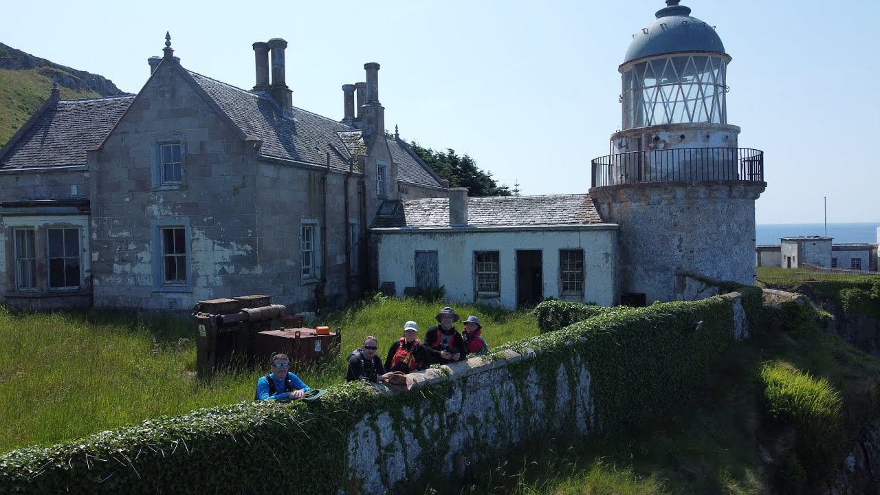 Sea Kayaking and exploring around Little Cumbrae